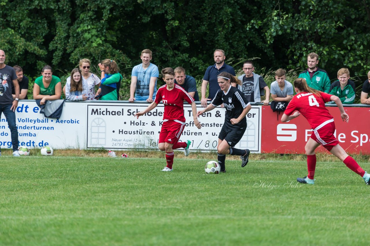 Bild 313 - Aufstiegsspiel SG Borgstedt/Brekendorf - SV Wahlstedt : Ergebnis: 1:4